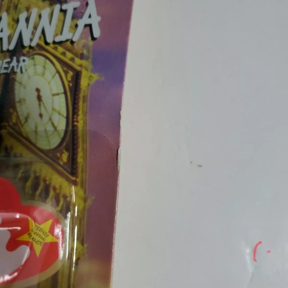Collectible TY Bear Brittania Printed with Errors - Picture 6 of 9